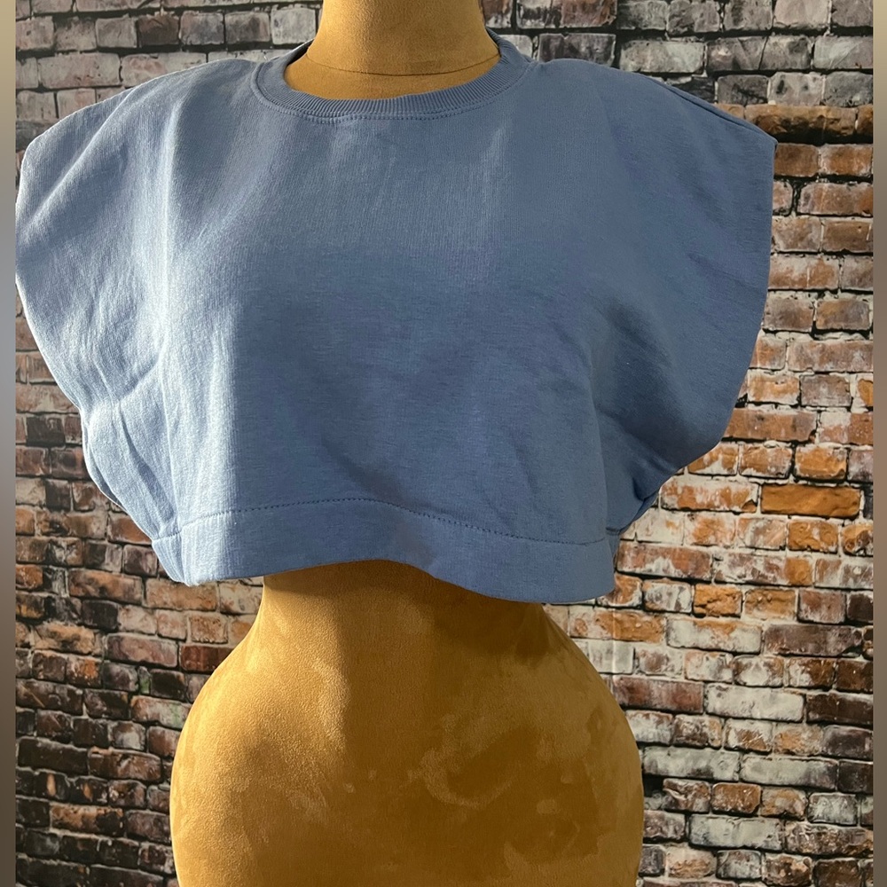 Zara Blue Women's Top